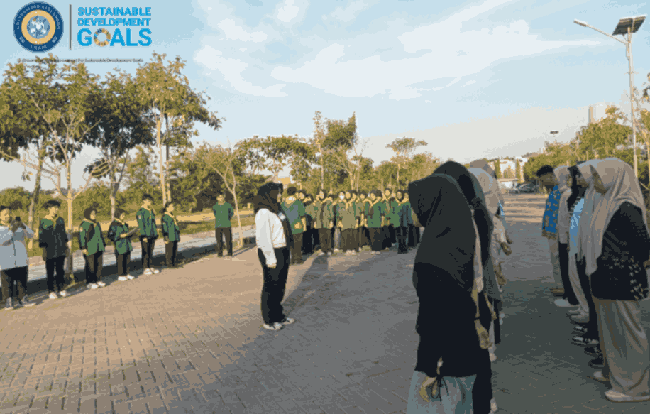 Pembukaan Pendidikan dan Latihan Dasar (Diklatsar) Generasi XVII Green Nursing Corps Fakultas Keperawatan Universitas Airlangga