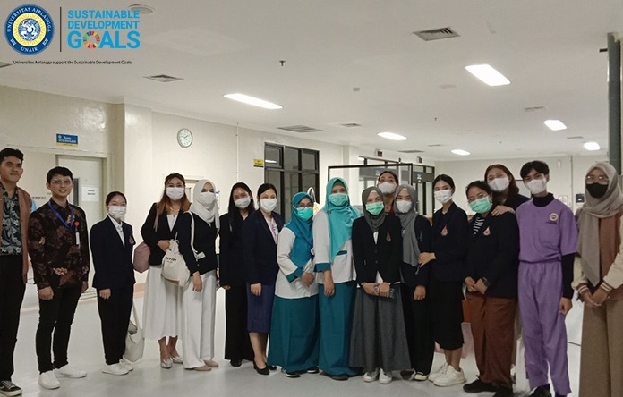 Kunjungan Mahasiswa Prince of Songkla University (PSU) Thailand di Rumah Sakit Universitas Airlangga