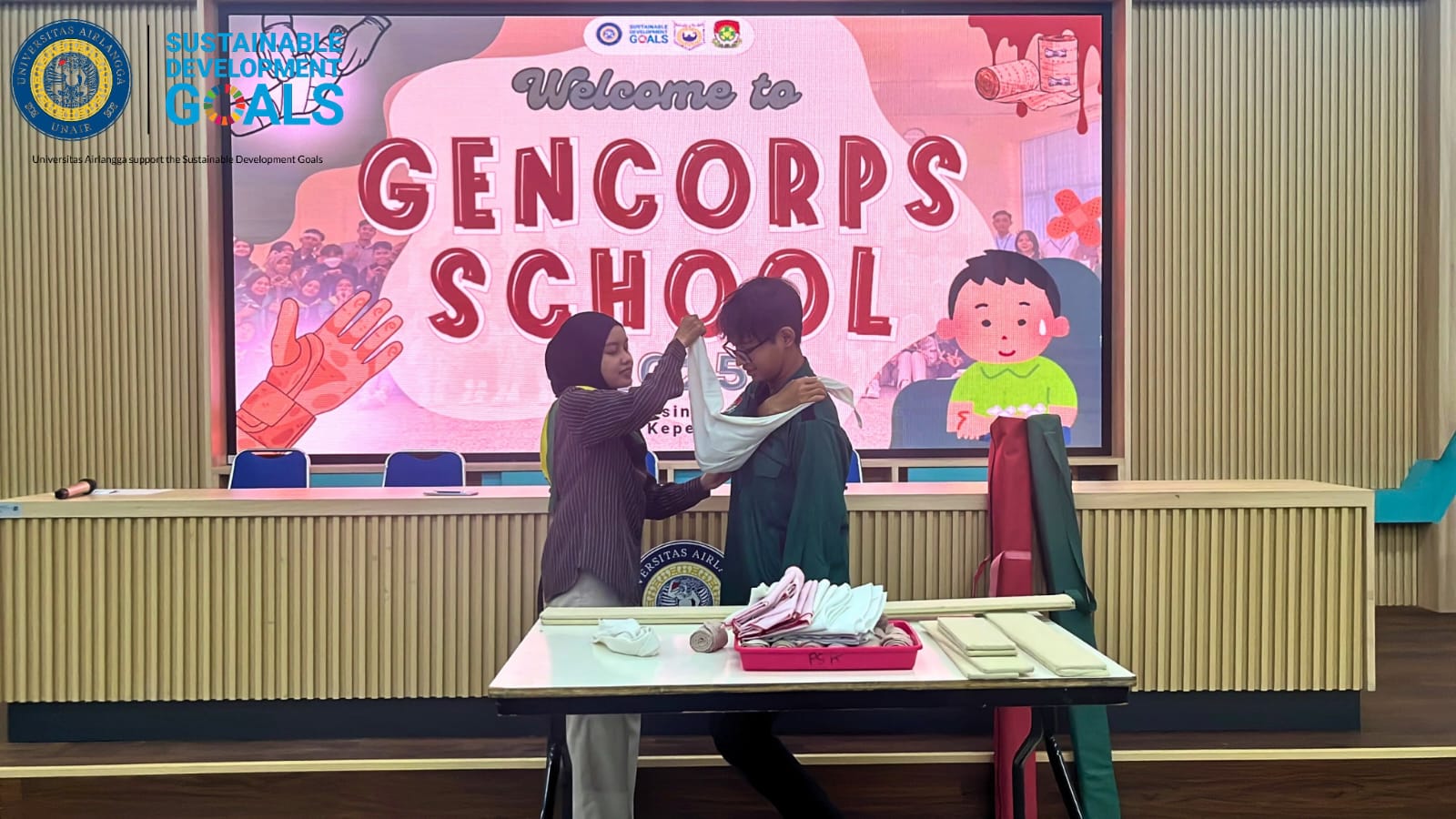 Antusias Mahasiswa Baru Warnai Gencorps School 2025 Bertema “Bebat Bidai”