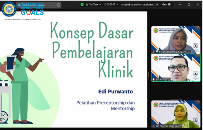 Pelatihan Preceptorship dan Mentroship