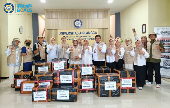 Gerak Cepat! Raih Hibah Risbang Dikti, FKp UNAIR Terjunkan Tim Tanggap Darurat Bencana ke Aceh Tamiang