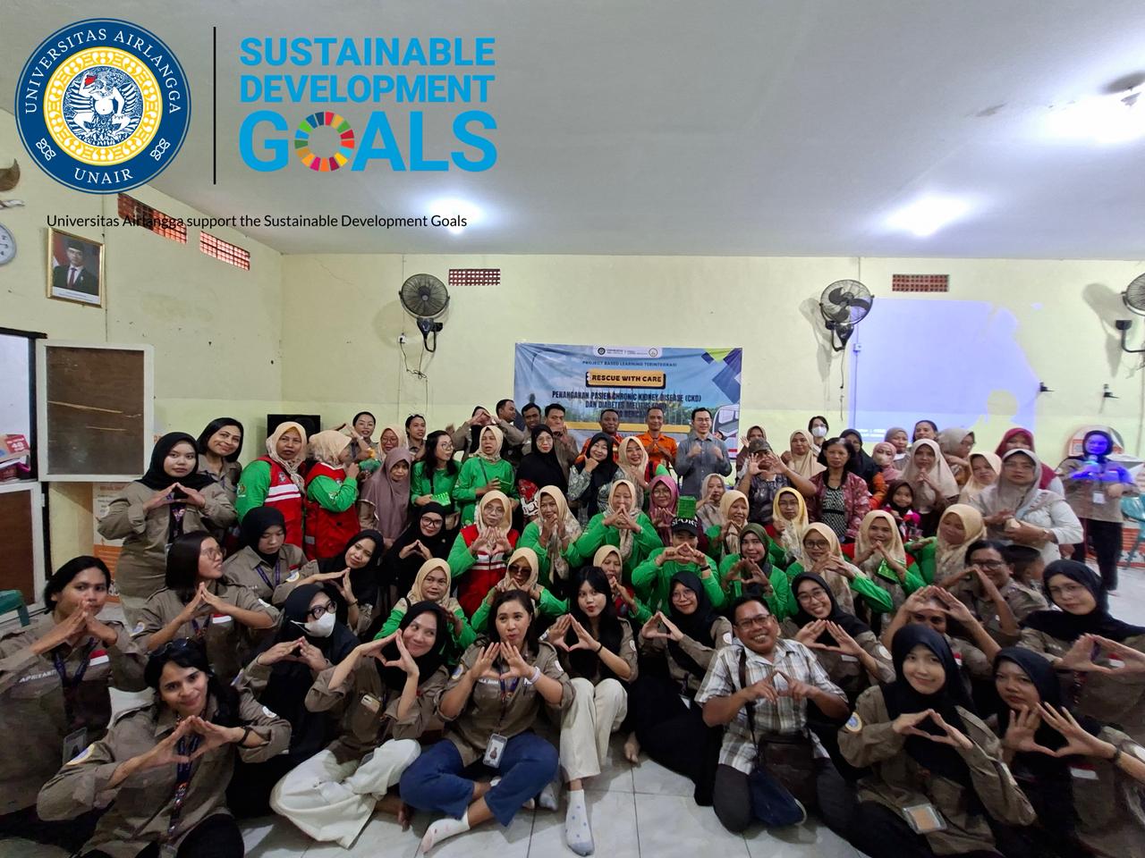 PjBL Keperawatan Unair: Rescue With Care: Penanganan Pasien CKD dan DM di Zona Bencana Banjir Kolaborasi dengan BPBD Kota Surabaya