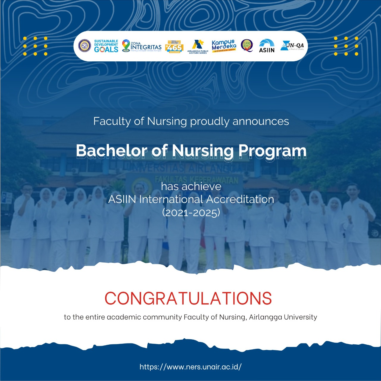 Faculty of Nursing proudly announces Bachelor of Nursing Program Has