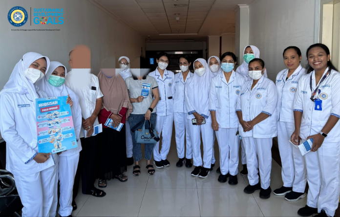 Edukasi Mobilisasi Dini Pasien Post Operasi di Instalasi Bedah Sentral RSUA